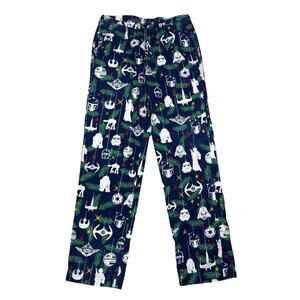 Hanna Andersson Adult Unisex Star War Flannel Pajama Lounge Pant Small